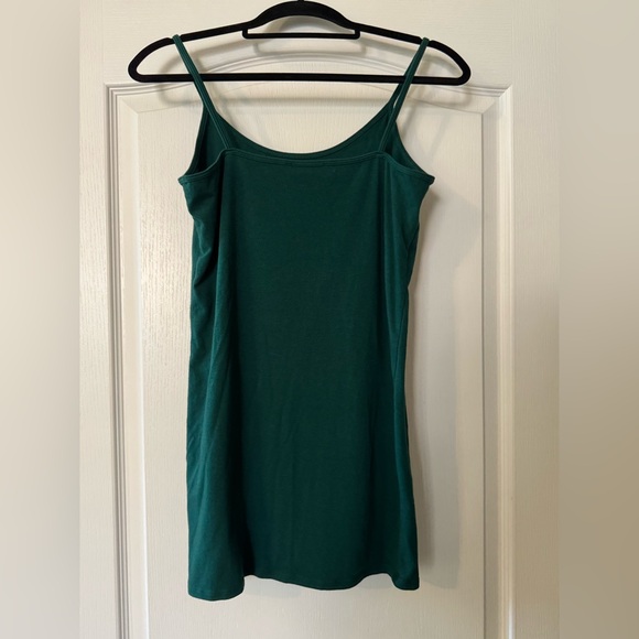White House Black Market | Dark Green Tie Blouse - Picture 10 of 13